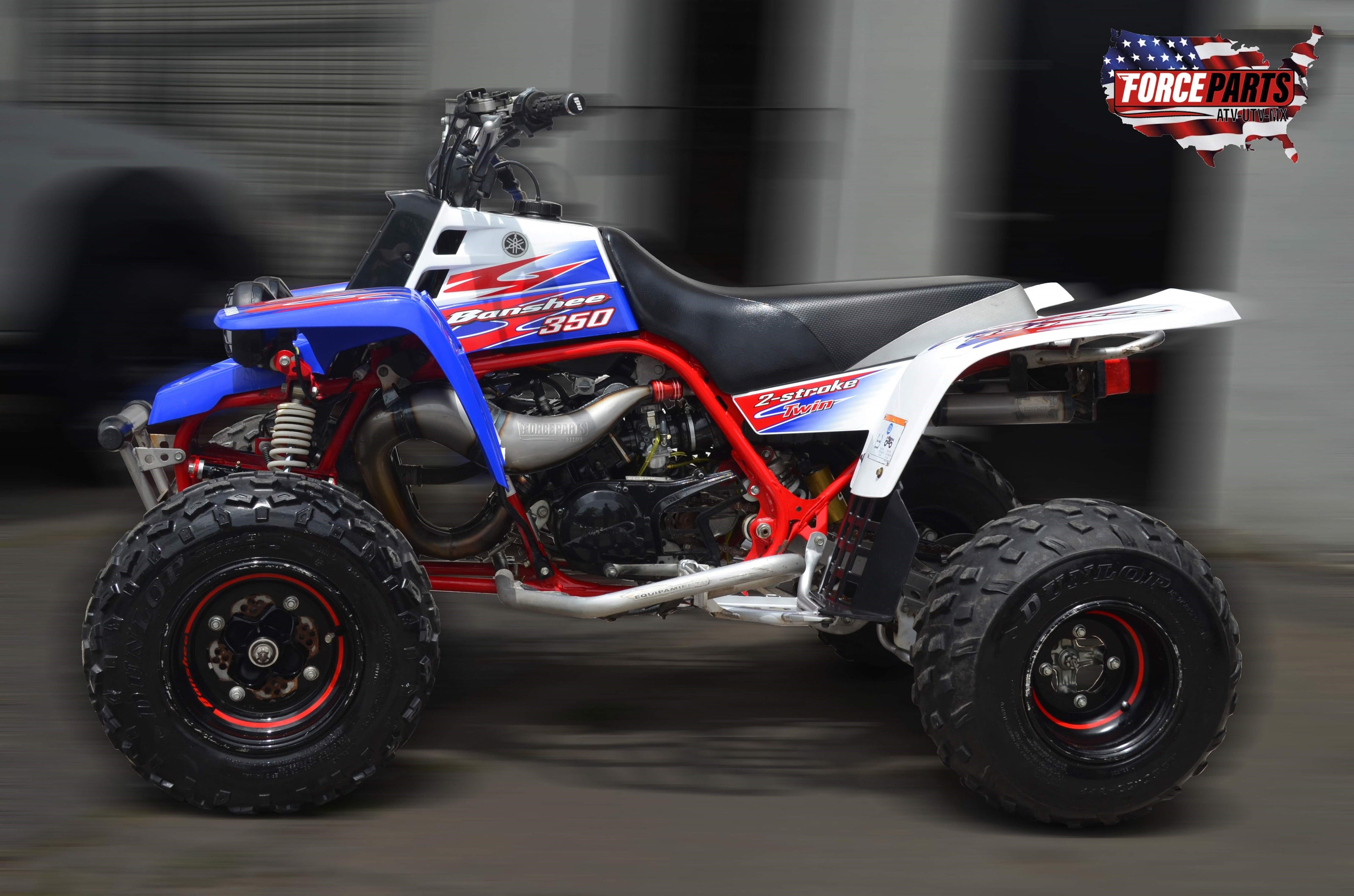 Exhaust System Rat Style Banshee 350