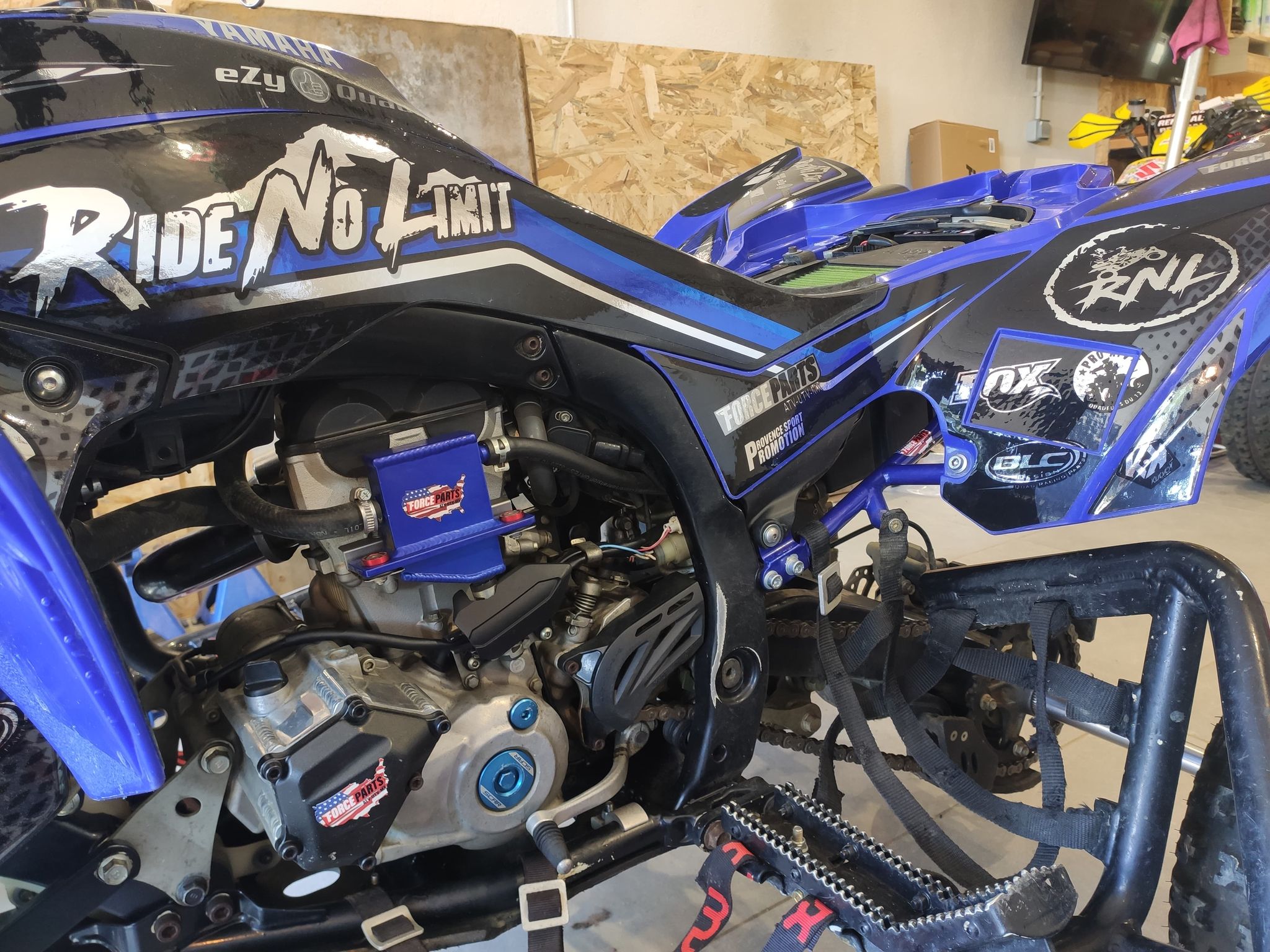 SUBFRAME BRACES With Fender Brackets YFZ450R