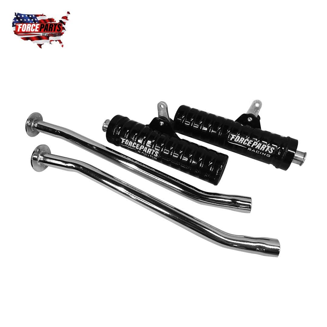 SET SILENCERS ANODIZED STYLE BANSHEE 350